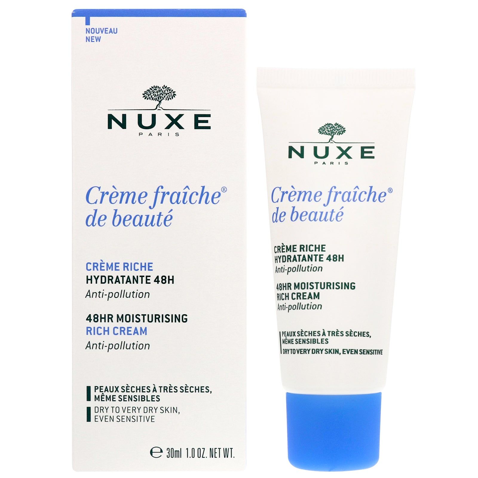 Nuxe Crème Fraîche de Beauté 48HR Moisturising Rich Cream 30ml image 3