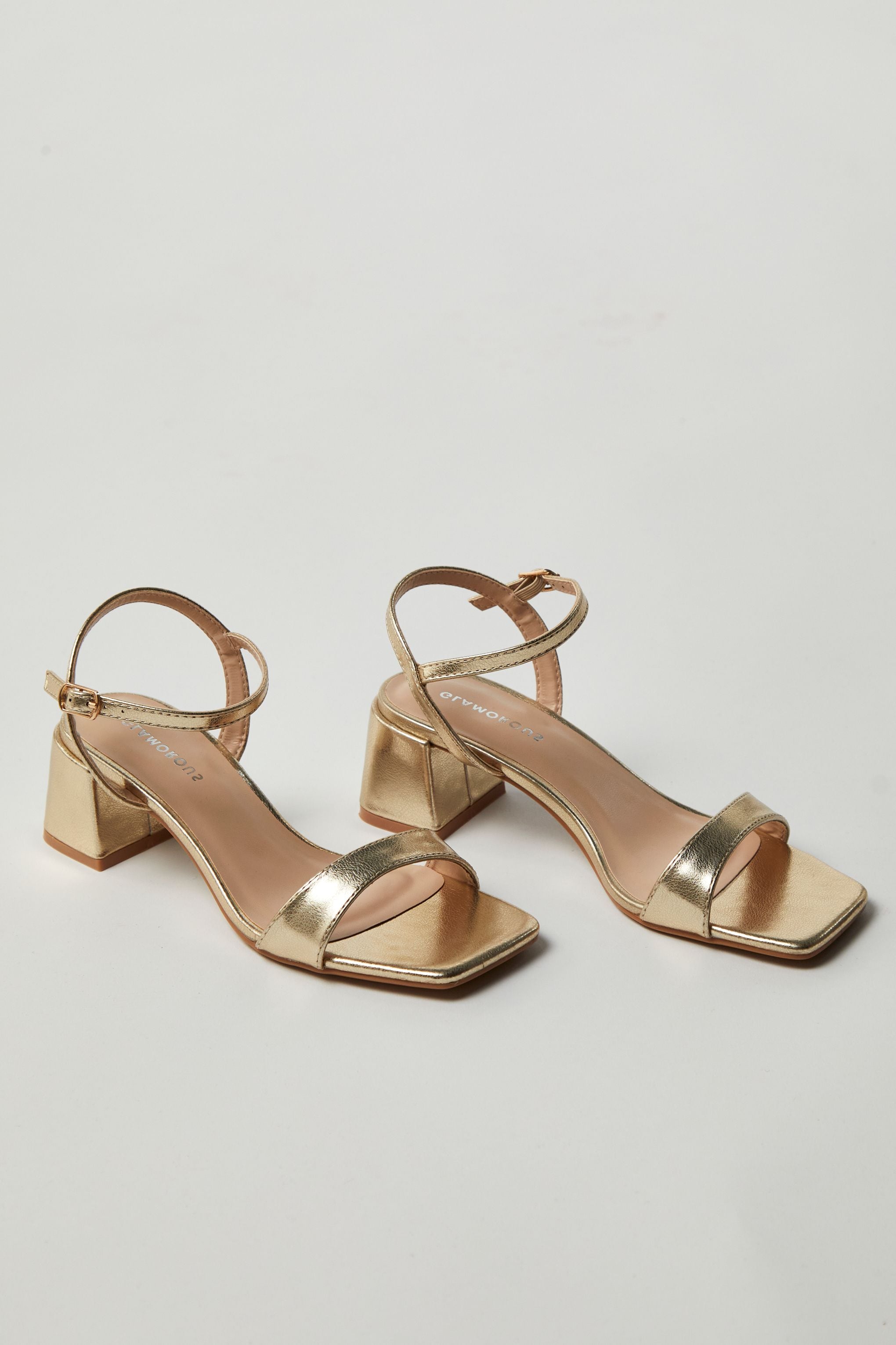 Shnoo Low Block-Heel Sandals image 1