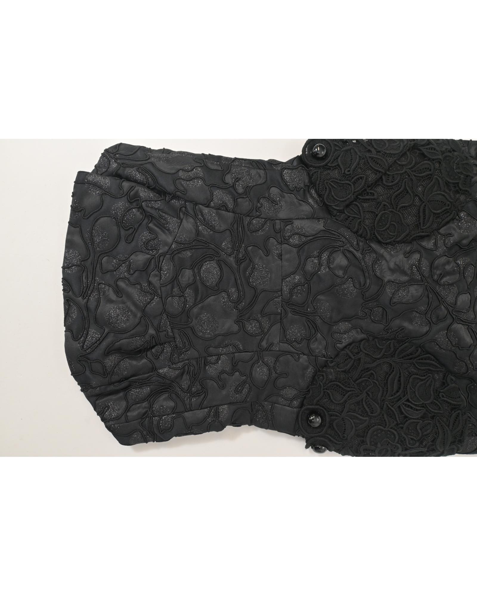 Marc Jacobs Preloved Embossed Floral Evening Gown Wo - Black Dresses image 11