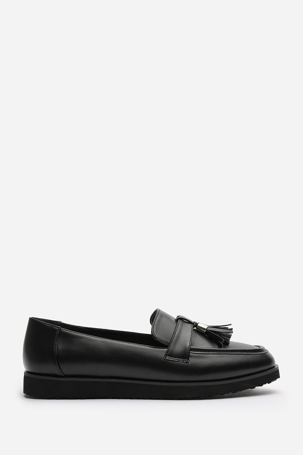 Where's That From 'Lucy' Tasselled Slip On School Loafer image 2