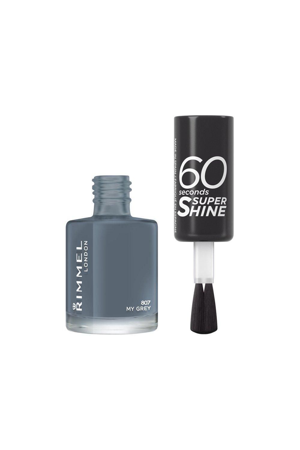 Rimmel London Rita Ora 60 Seconds Nail Polish My Grey image 3