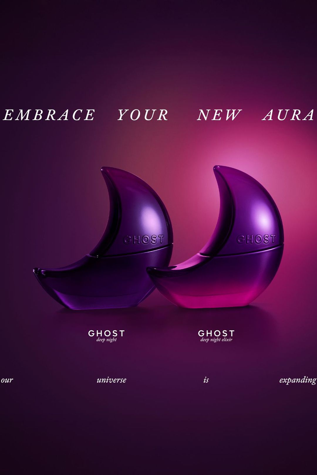 Ghost Deep Night Eau De Toilette  50ml, Refill 50ml & Deep Night Elixir Mini Eau De Parfum 10ml Gift Set Misc image 3