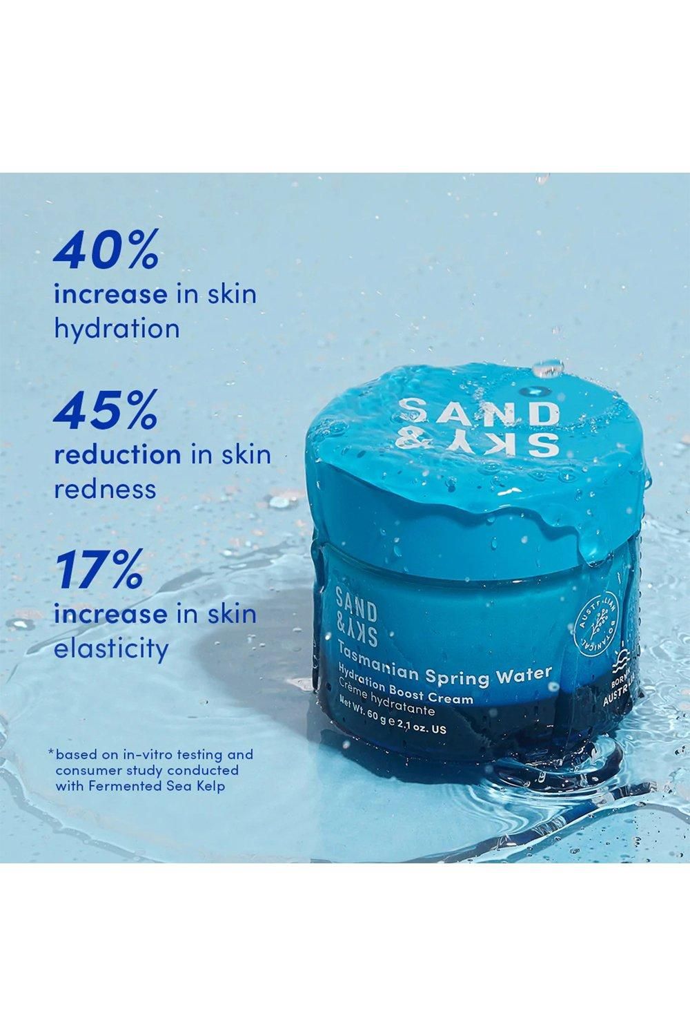 Sand & Sky Tasmanian Spring Water - Hydration Boost Cream 60ml Multi image 2