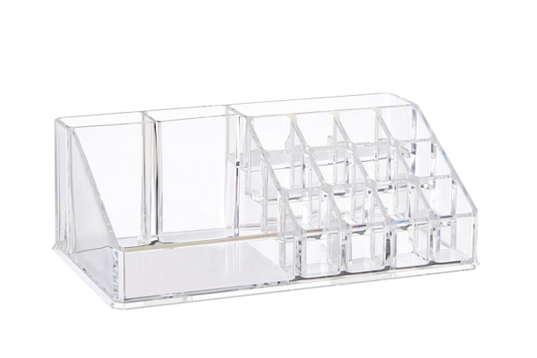Orsina Clear Organiser 16 Compartment Ps Cosmetics Organiser
