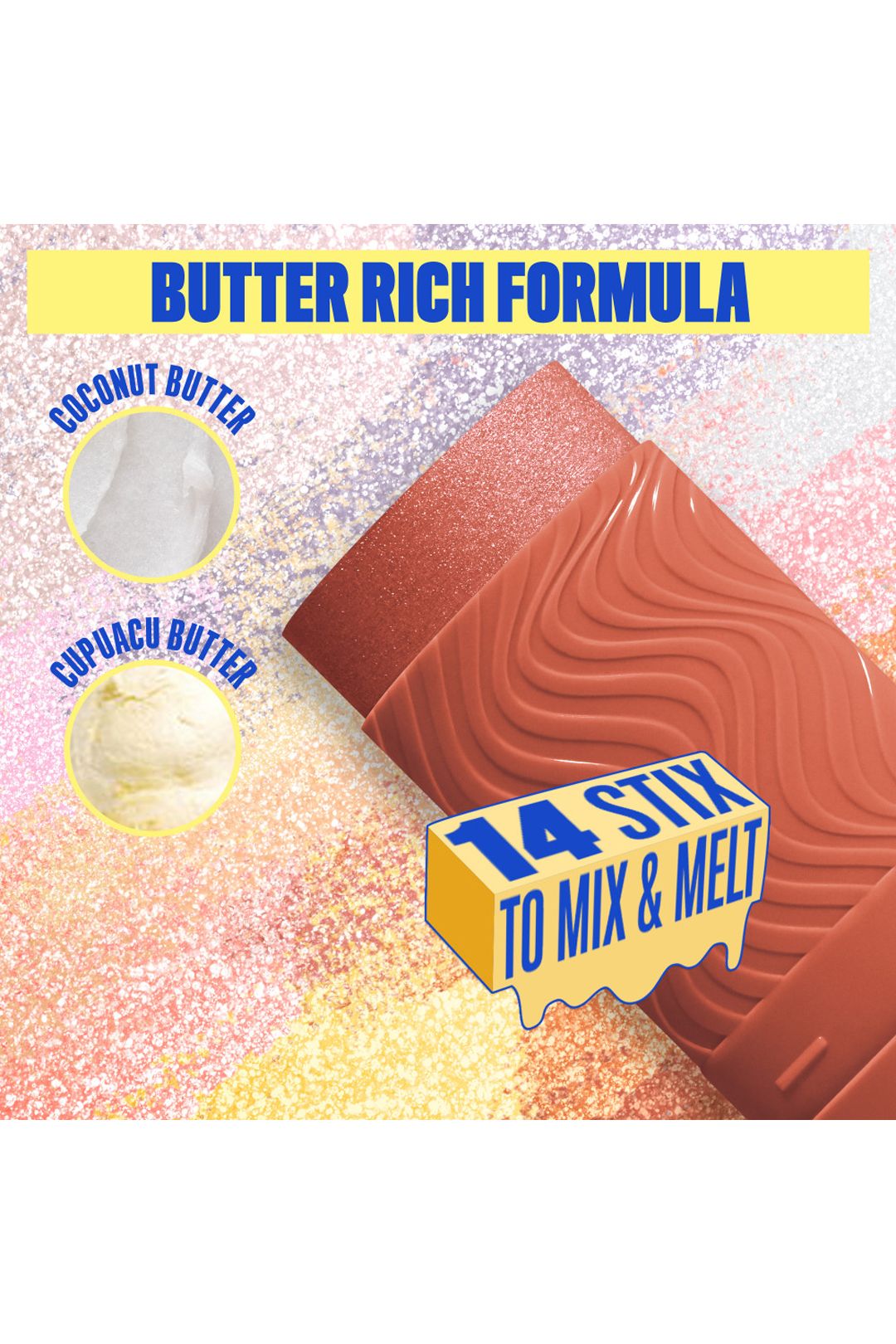 NYX Professional Makeup Buttermelt Glow Stix 5g Thats On Melt image 5