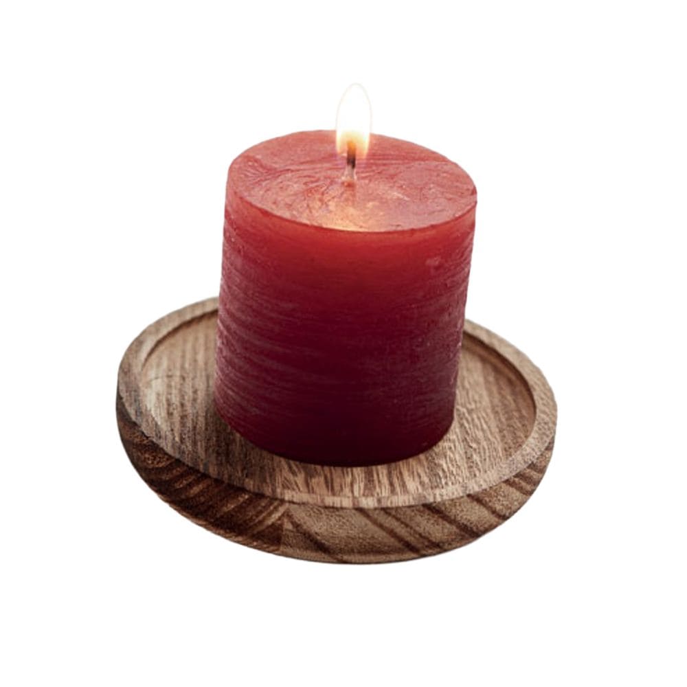 MidOcean Pentas Round Wooden Scented Candle image 2