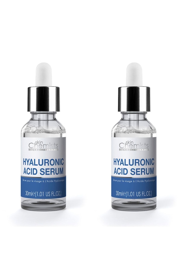 skinChemists professional Hydrating Hyaluronic Acid Serum 30ml x 2 Duo Pack