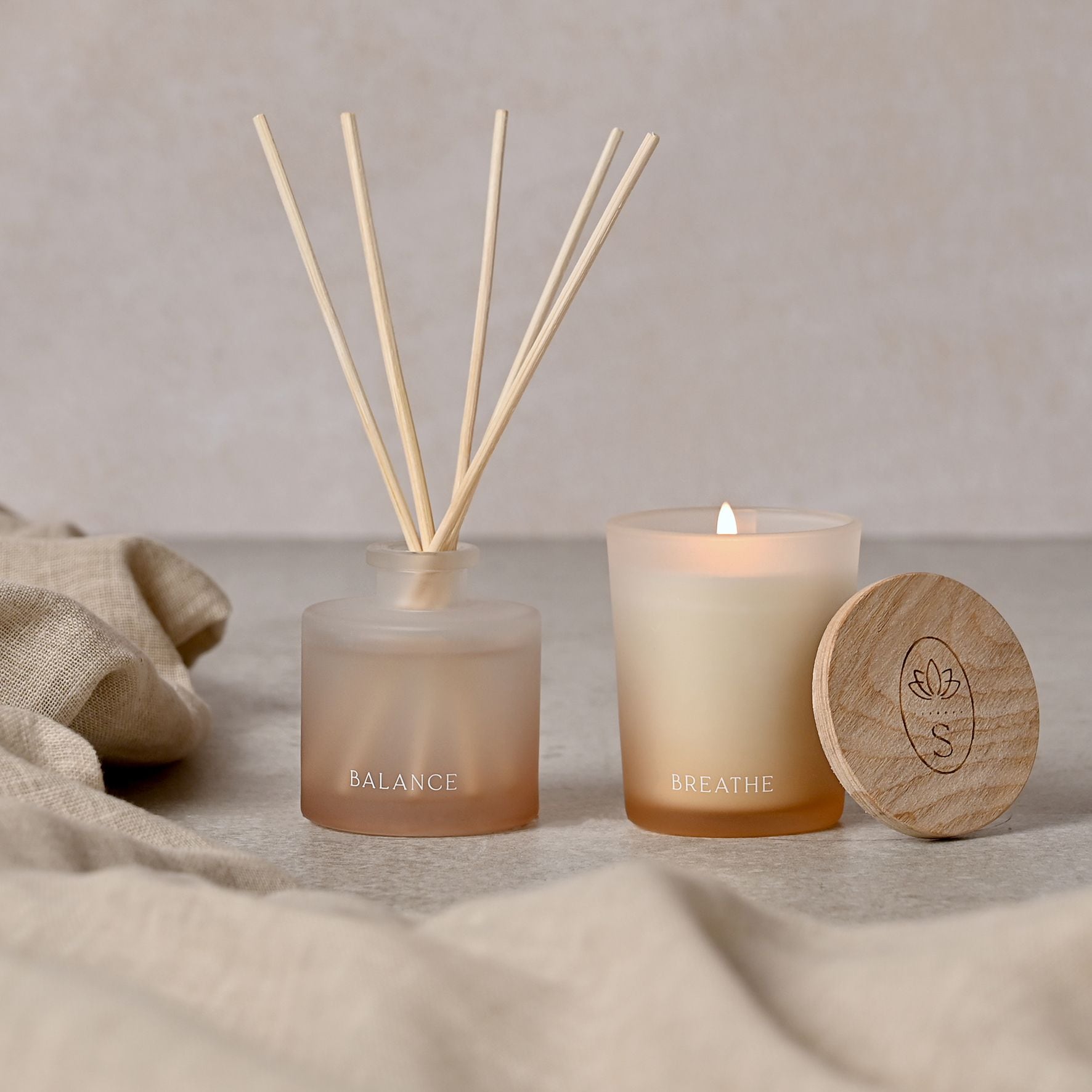 Serenity Breathe Diffuser & Candle Set image 1