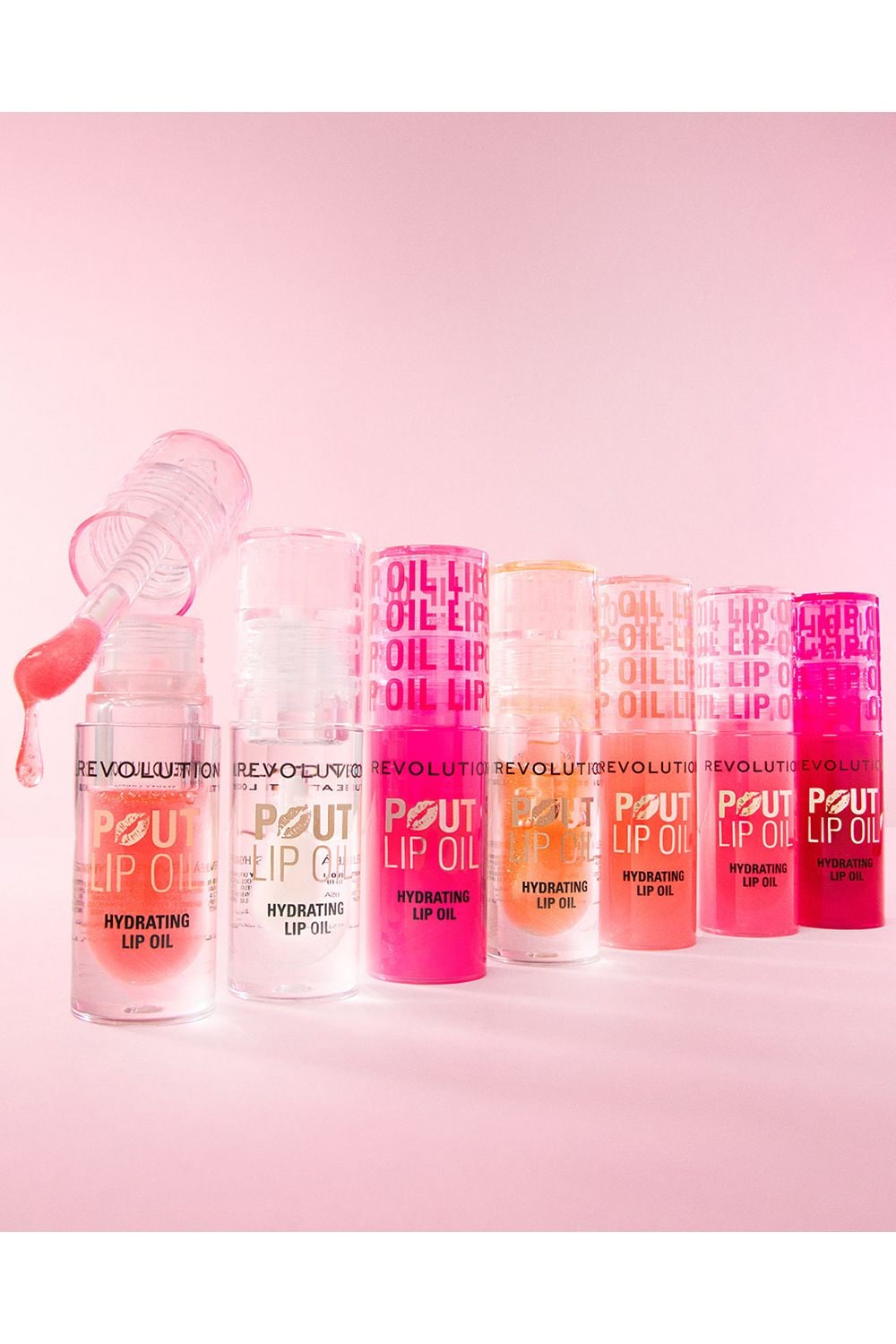 Revolution Pout Lip Oil Juicy Peach image 5