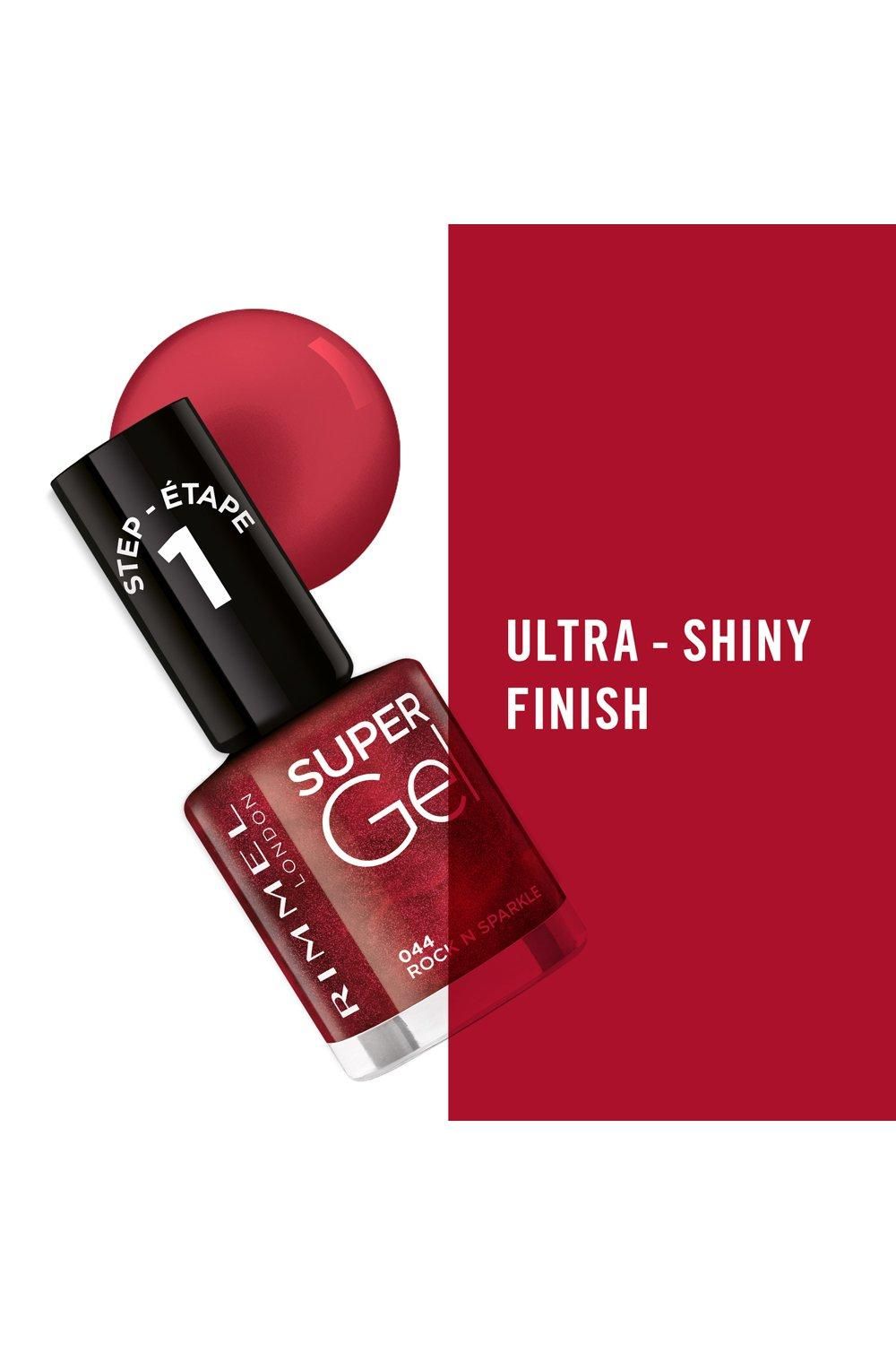 Rimmel London Super Gel Nail Polish Rock N Sparkle image 5