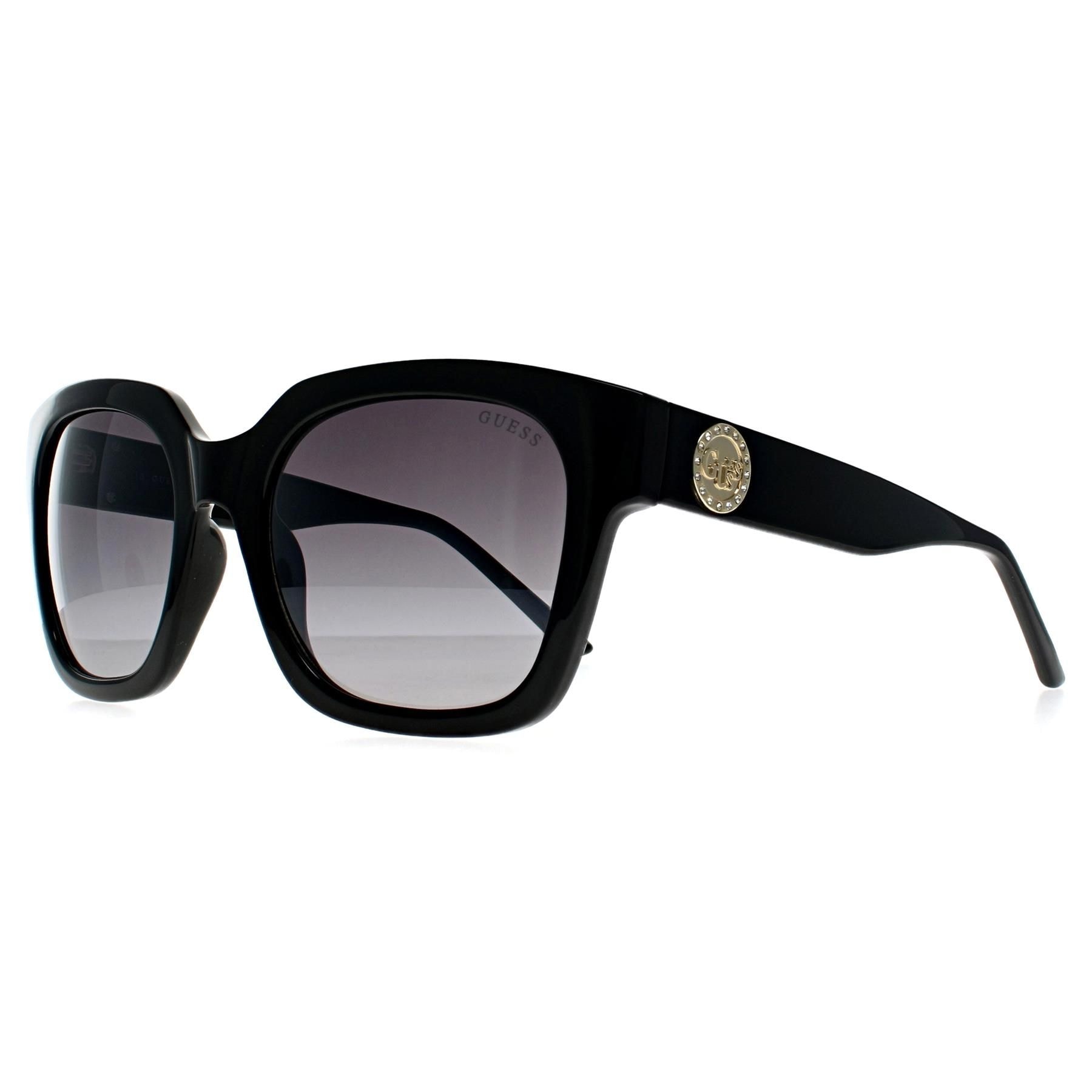 Guess Square Shiny Black Grey Gradient GF6128 image 2