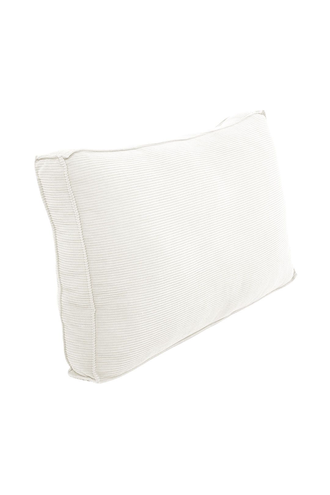 Living and Home Soft Corduroy Bedside Headboard Pillow Reading image 6