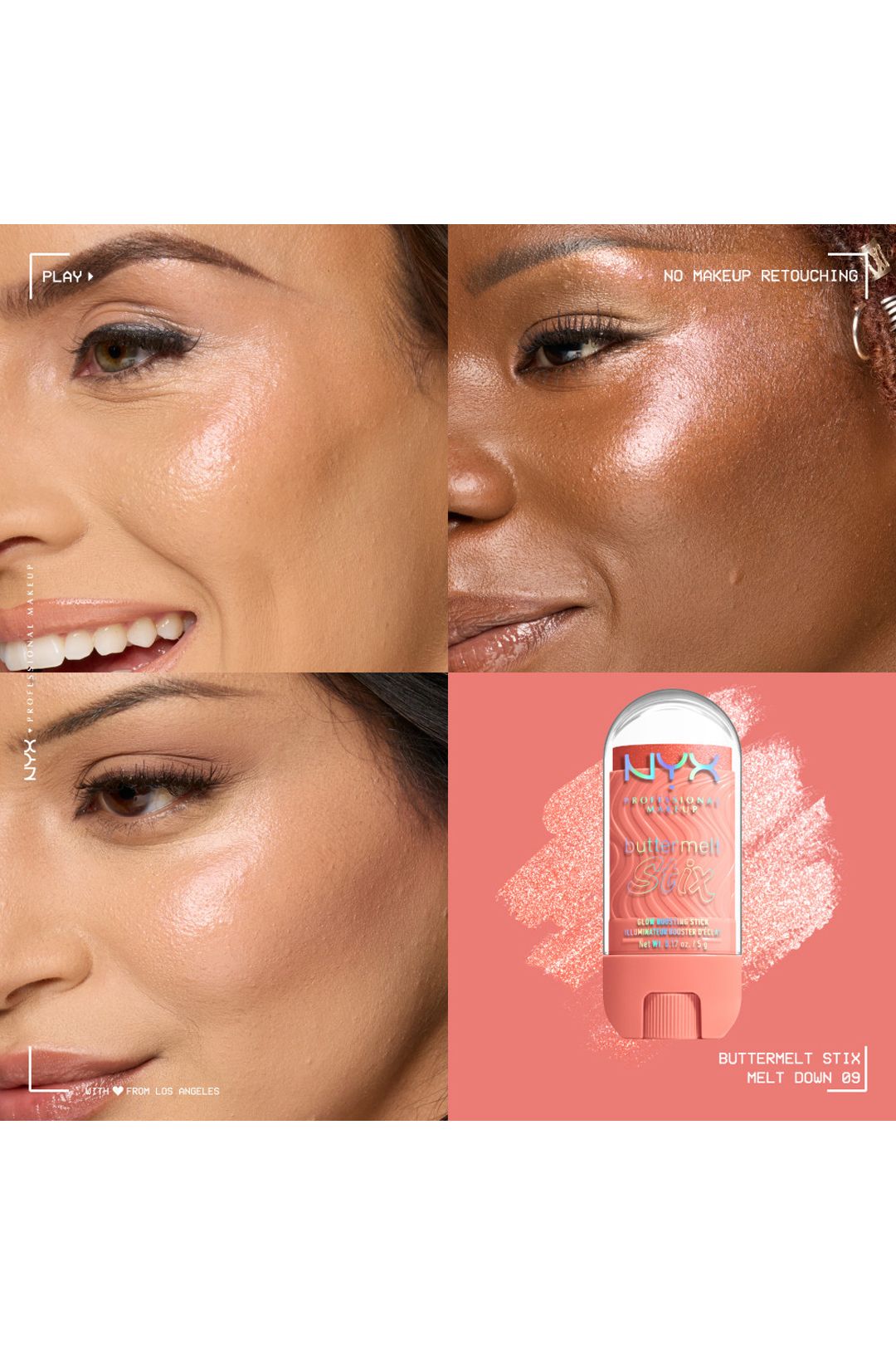 NYX Professional Makeup Buttermelt Glow Stix 5g Melt Down image 6