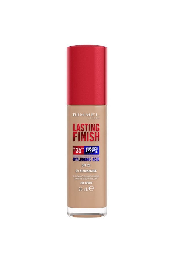 Rimmel London Lasting Finish 35 Hour Foundation 30ml 100 Ivory