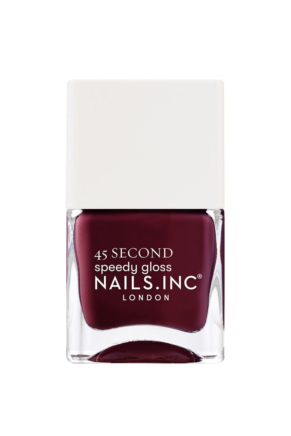 Nails Inc 45 Second Speedy Gloss Nail Polish (Various Shades) Meet Me On Regents Street image 1