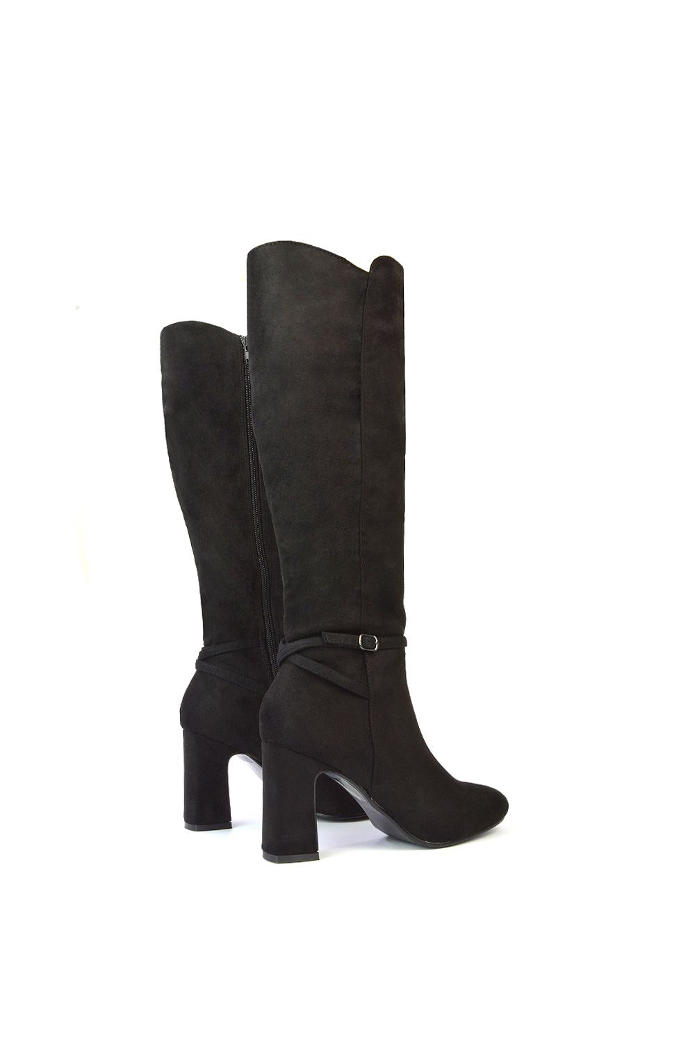 XY London 'Kadie' High Block Heel Knee High Boots image 4