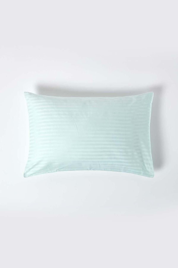Homescapes Egyptian Cotton Satin Stripe Housewife Pillowcase 330 TC
