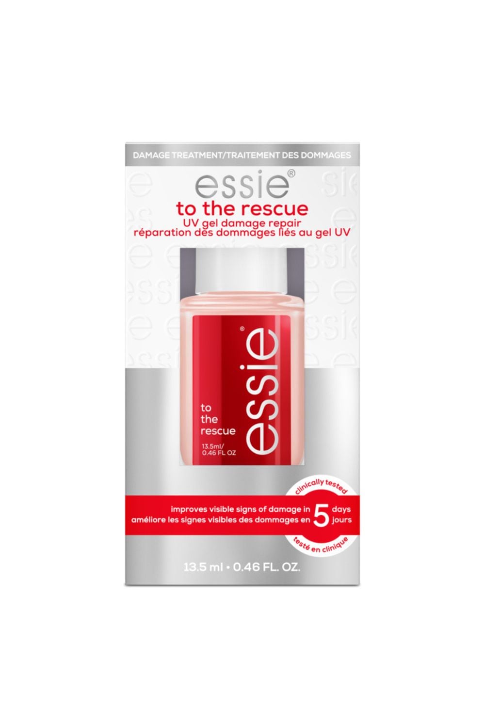 Essie To The Rescue UV Gel Damage Repair Nail Treatment 13.5ml Multi image 2