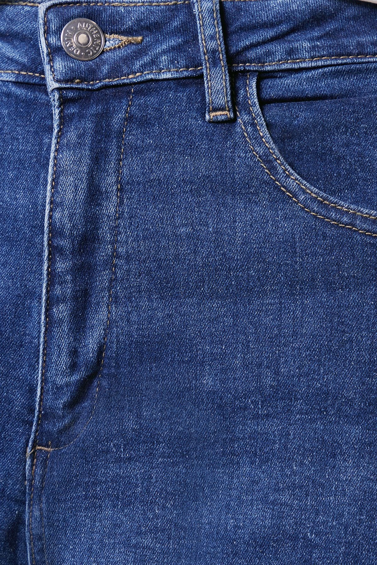 Dorothy Perkins Wide Leg Denim Jeans Mid Wash image 5