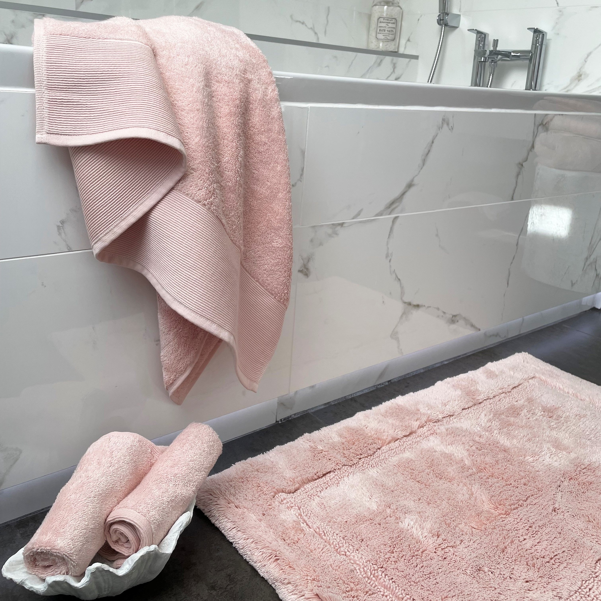 Allure Bath Fashions Bamboo Cotton Non-Slip Bath Mat image 3