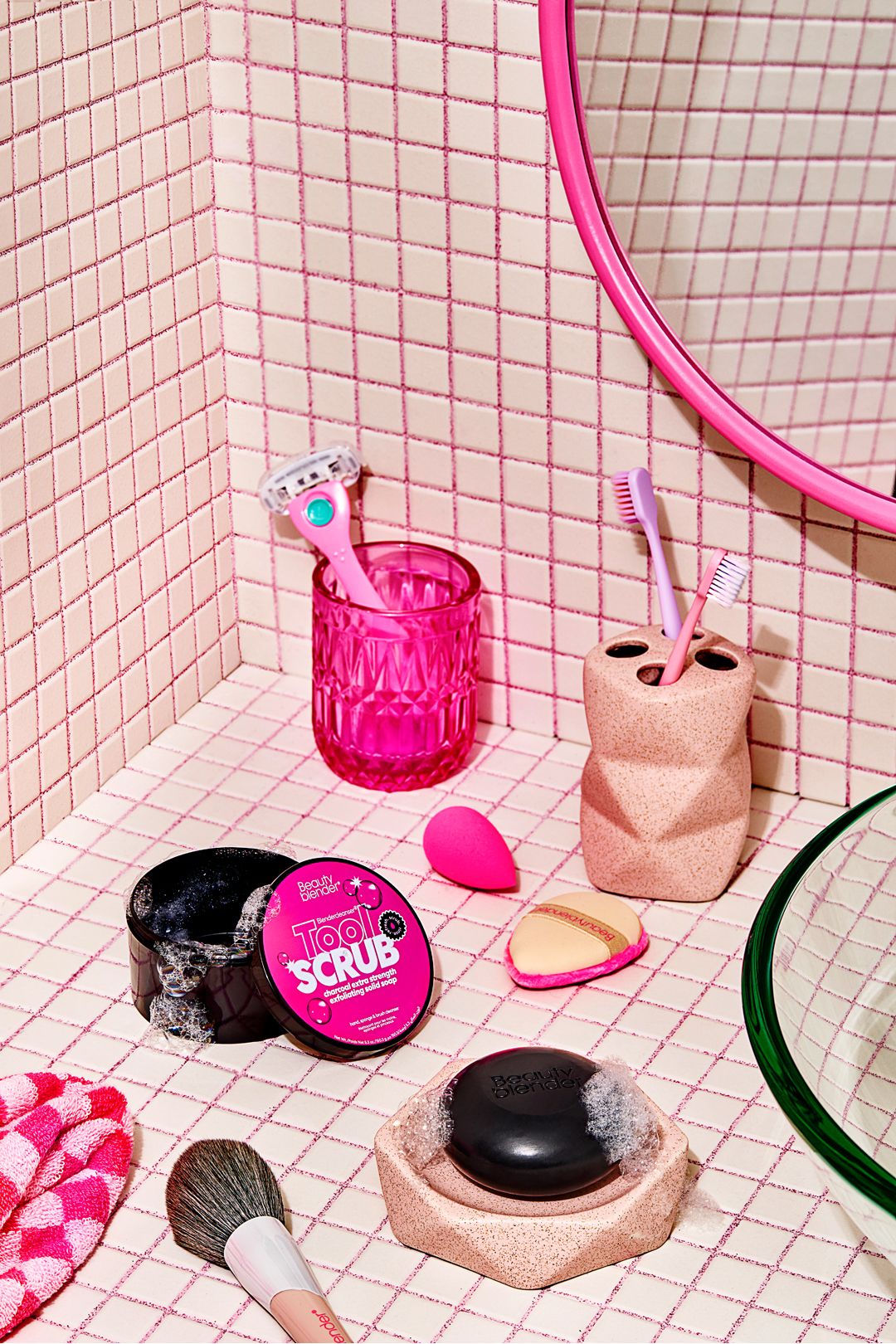 Beautyblender Toolscrub - Hand, Sponge & Brush Cleanser 150g - Charcoal Multi image 6