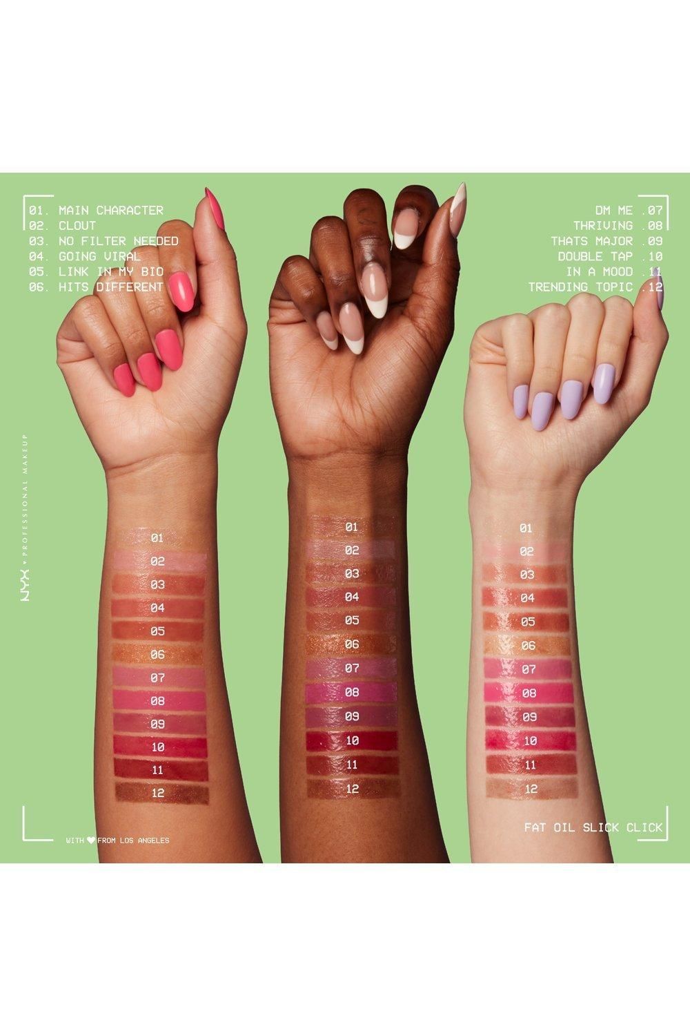 NYX Professional Makeup Fat Oil Slick Click Lip Balm 2g In A Mood image 6