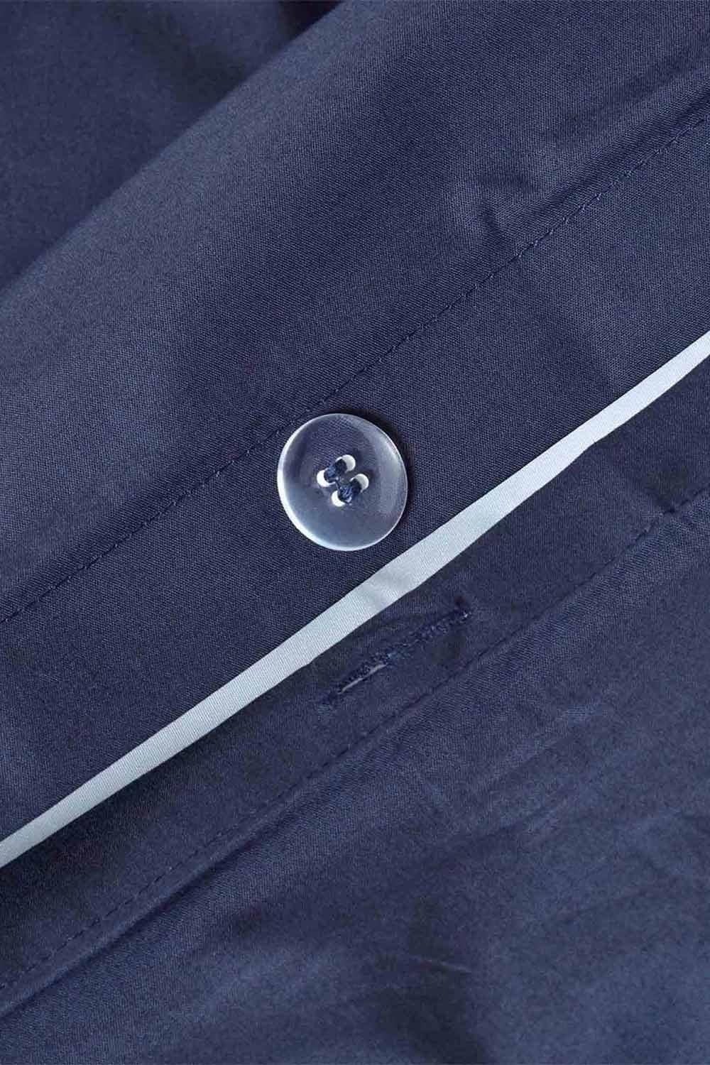 Homescapes Egyptian Cotton Duvet Cover with Pillowcase, 200 TC image 3