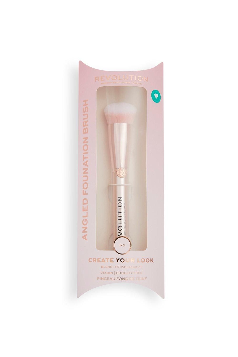 Revolution Create Angled Foundation Brush R8 Multi image 2