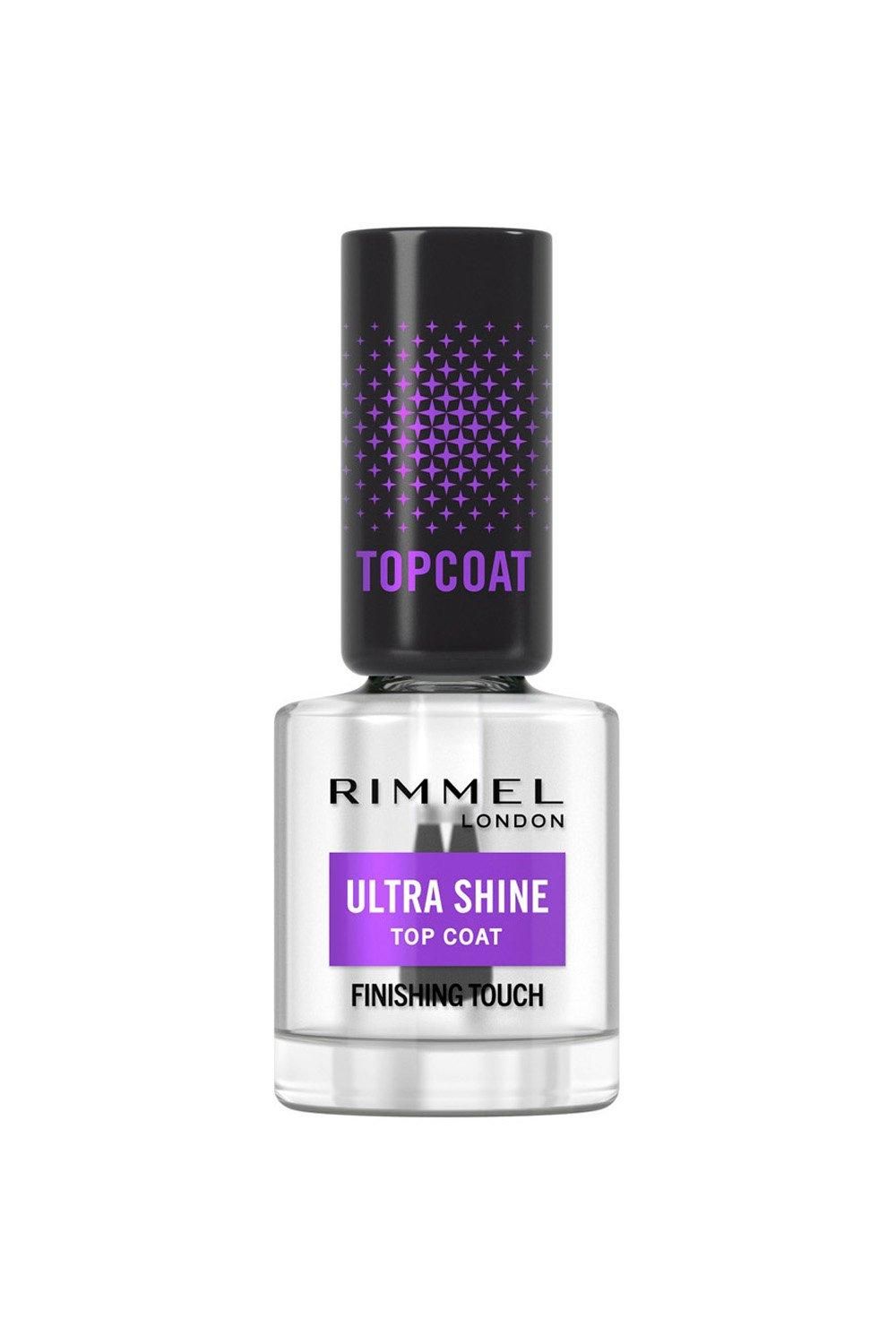 Rimmel London Ultra Shine Nail Polish Top Coat Clear image 1