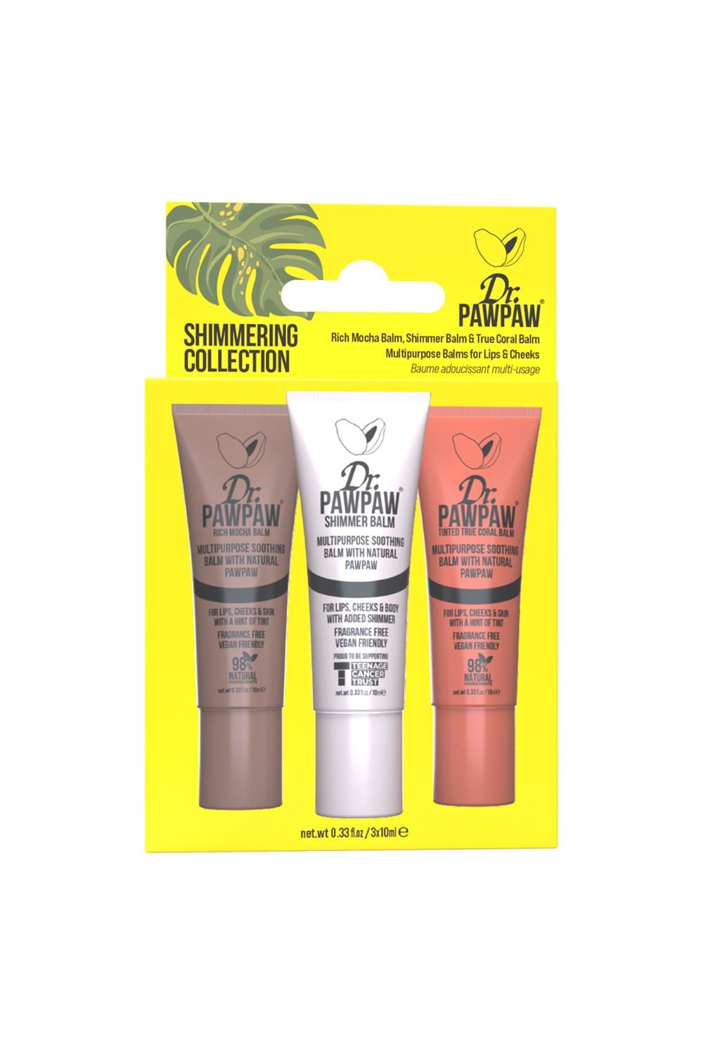 Dr. Paw Paw Shimmering Trio Gift Set Multi image 1