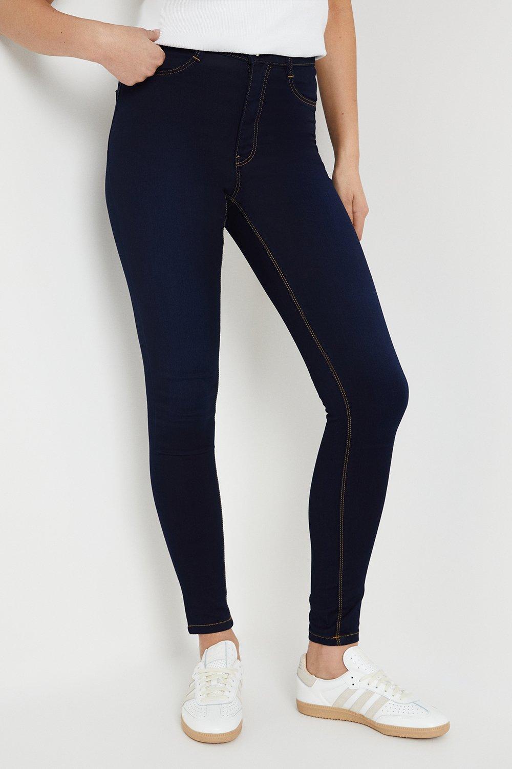 Jean Cropped Délavé Dorothy Perkins - Taille 8 - Très Bon état