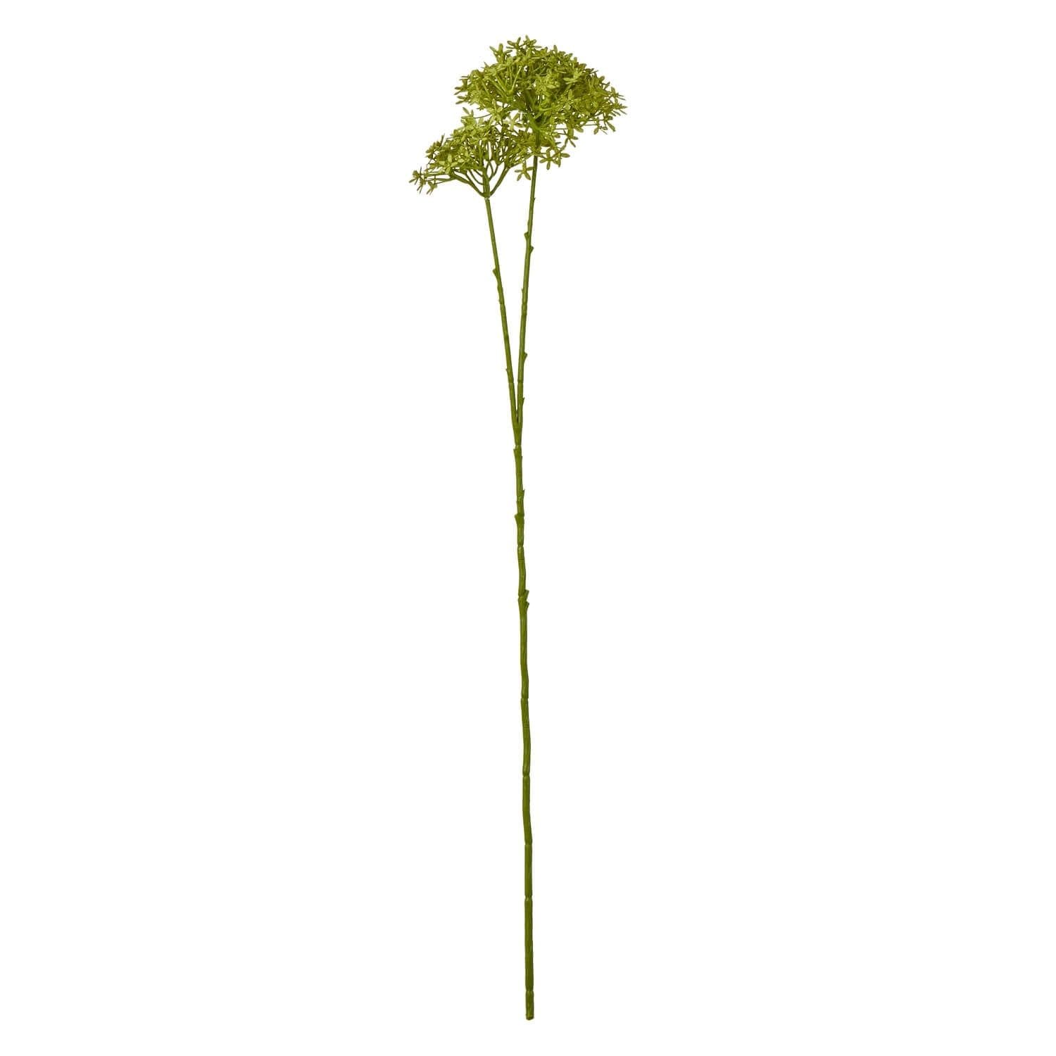 Sostter Lush Green Faux Hydrangea Stem for Home Decor image 1