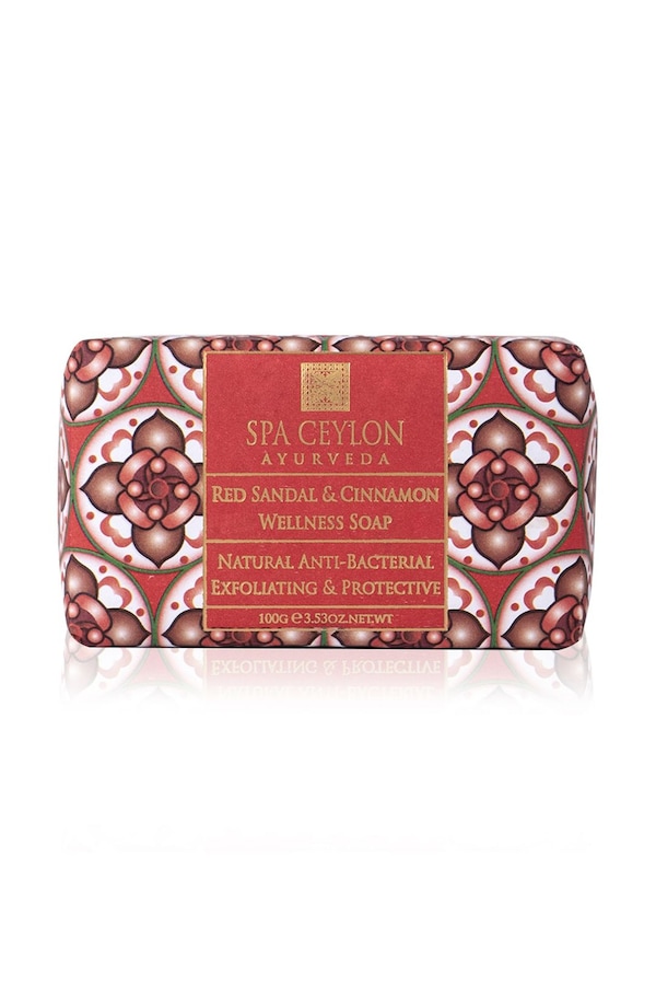 Spa Ceylon Red Sandal & Cinnamon - Wellness Soap-100g