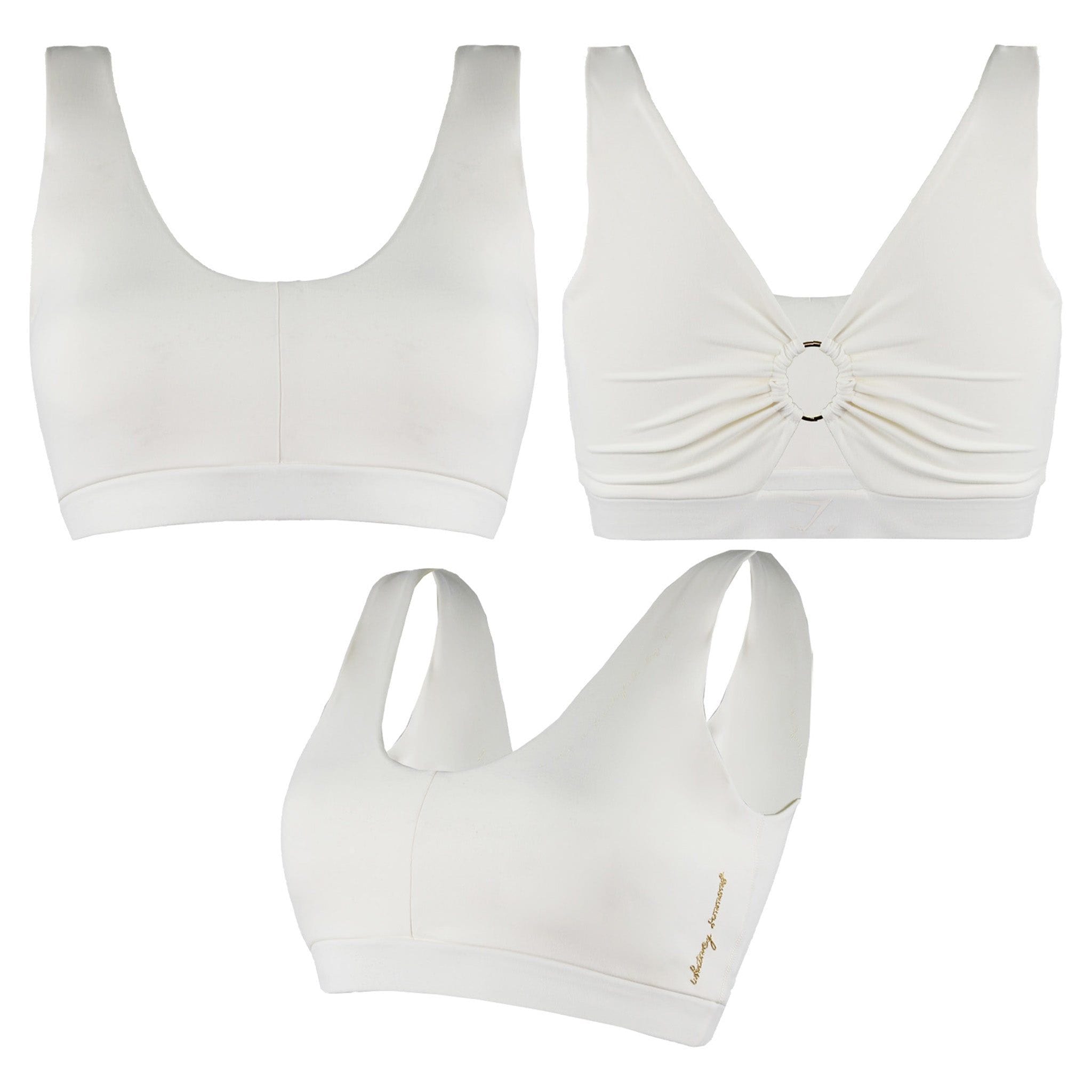 Gymshark Whitney Simmons Ecru Sports Bra image 4