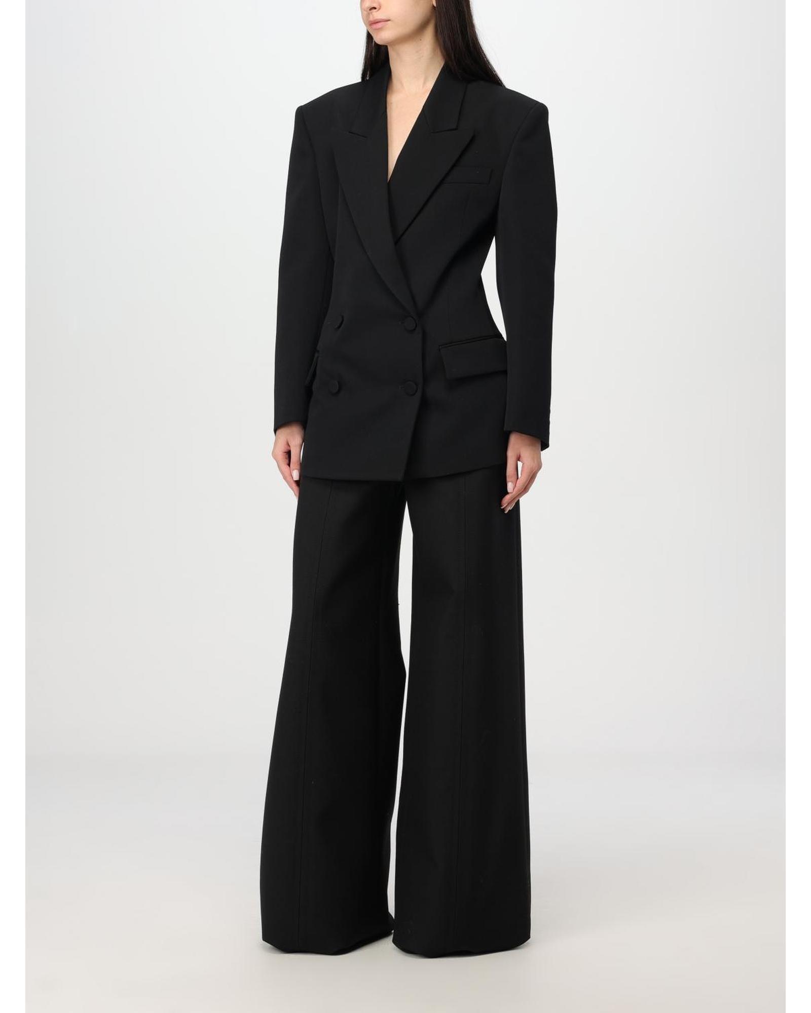 Valentino Structured DoubleBreasted Blazer Wo - Black Jackets image 2