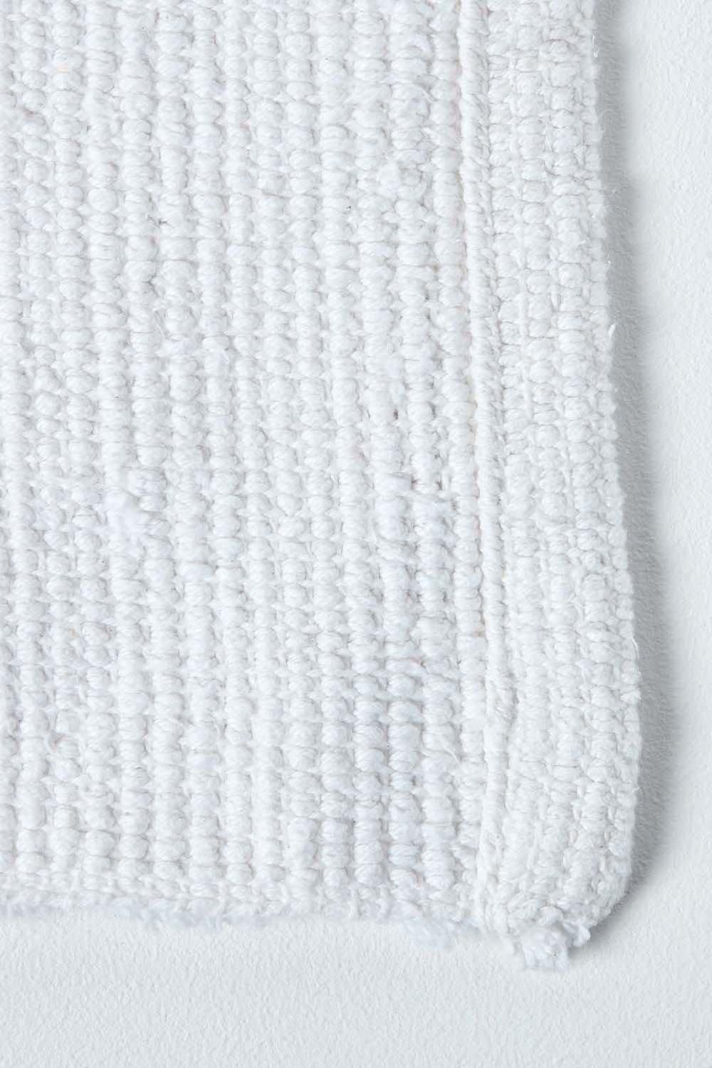 Homescapes Ribbed Cotton Spa Style Bath Mat image 4