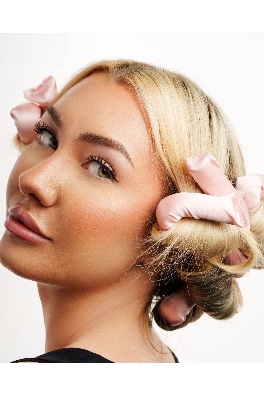 Brushworks Heatless Flexi Curlers Pink image 3