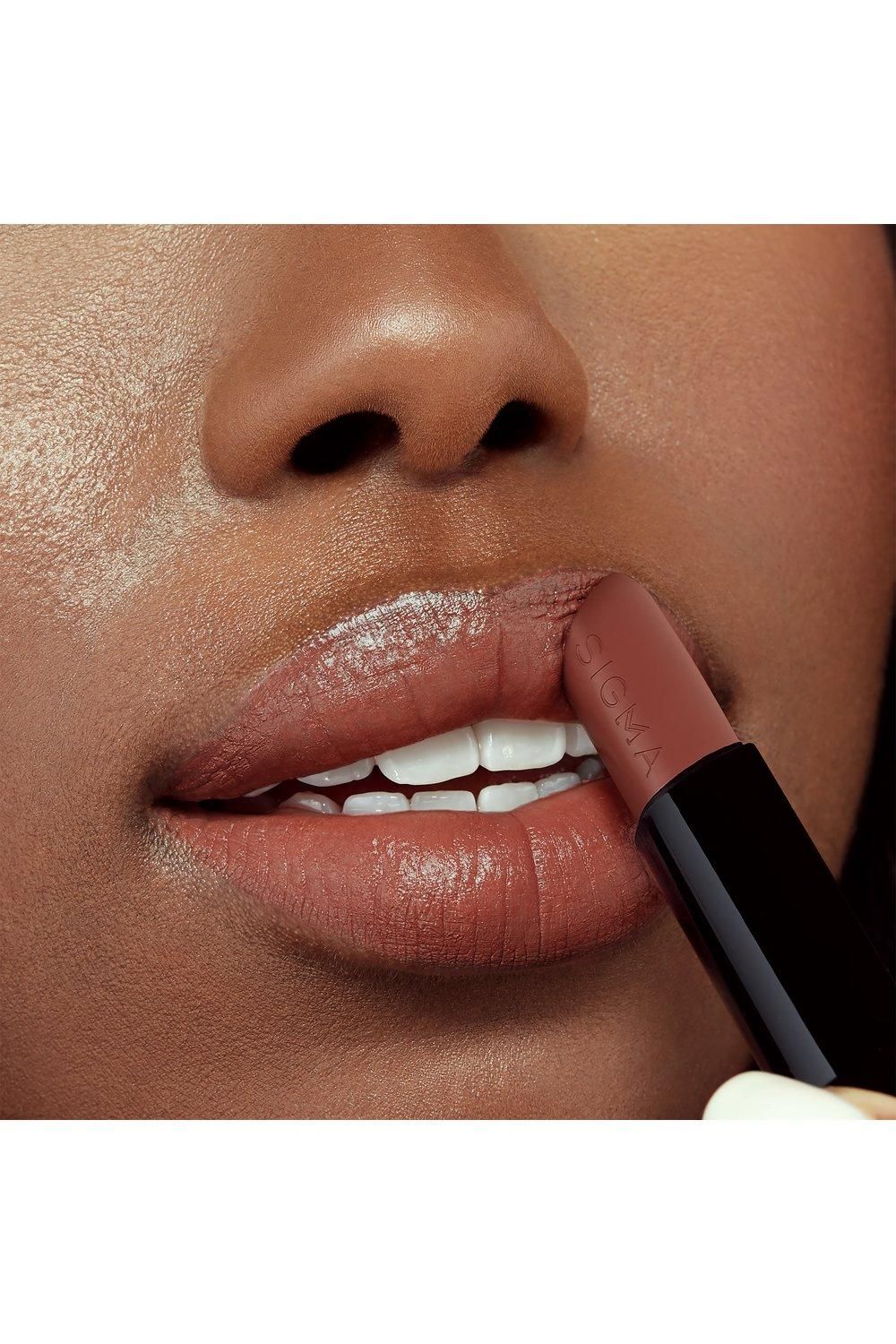 Sigma Infinity Point Lipstick Peach Tea image 4