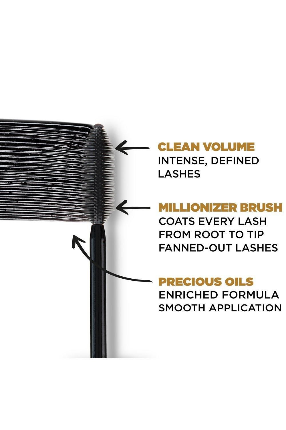L'Oréal Paris Volume Million Lashes Mascara Black image 2