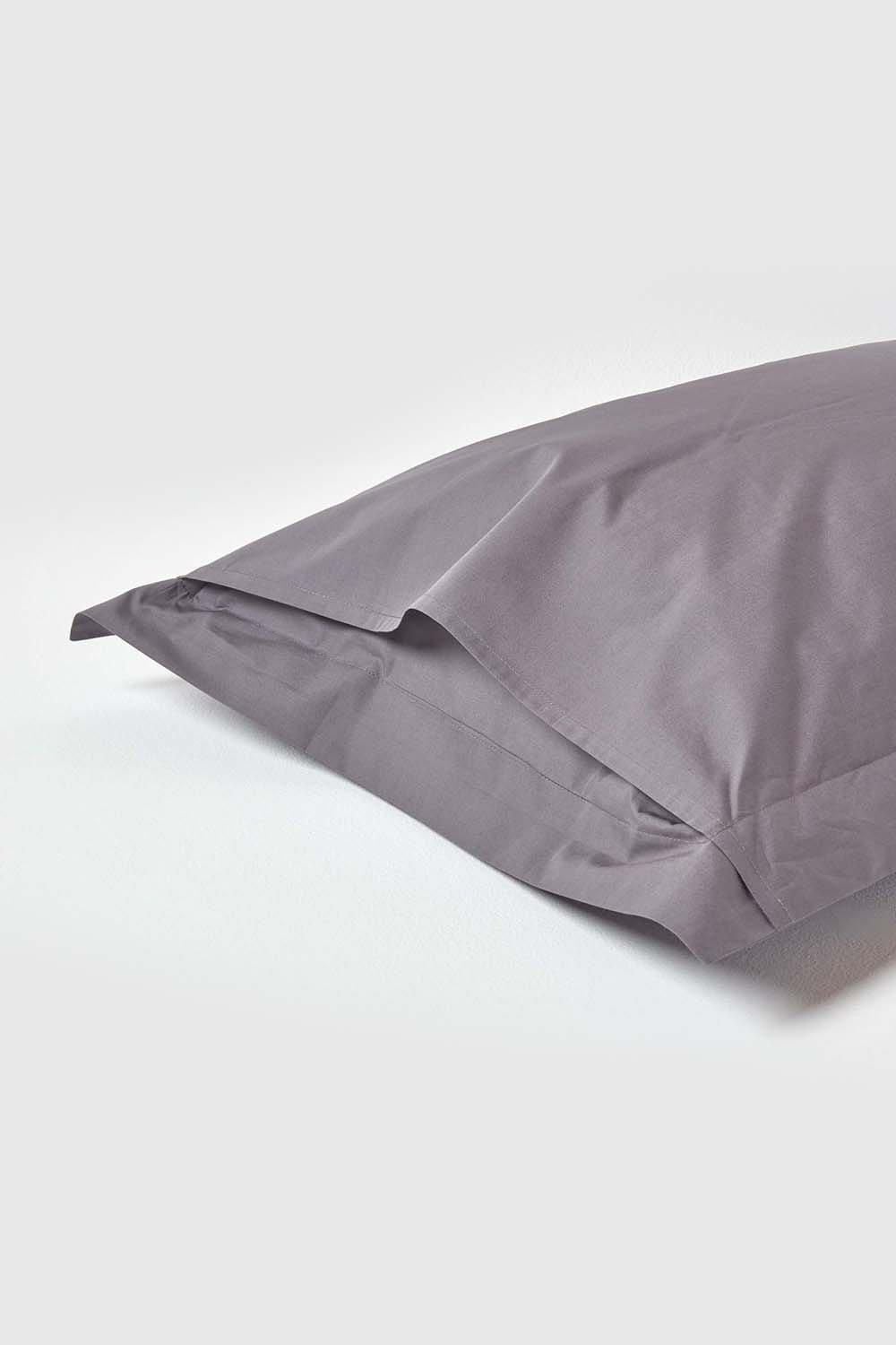 Homescapes Egyptian Cotton Oxford Pillowcase 200 TC, King Size image 3
