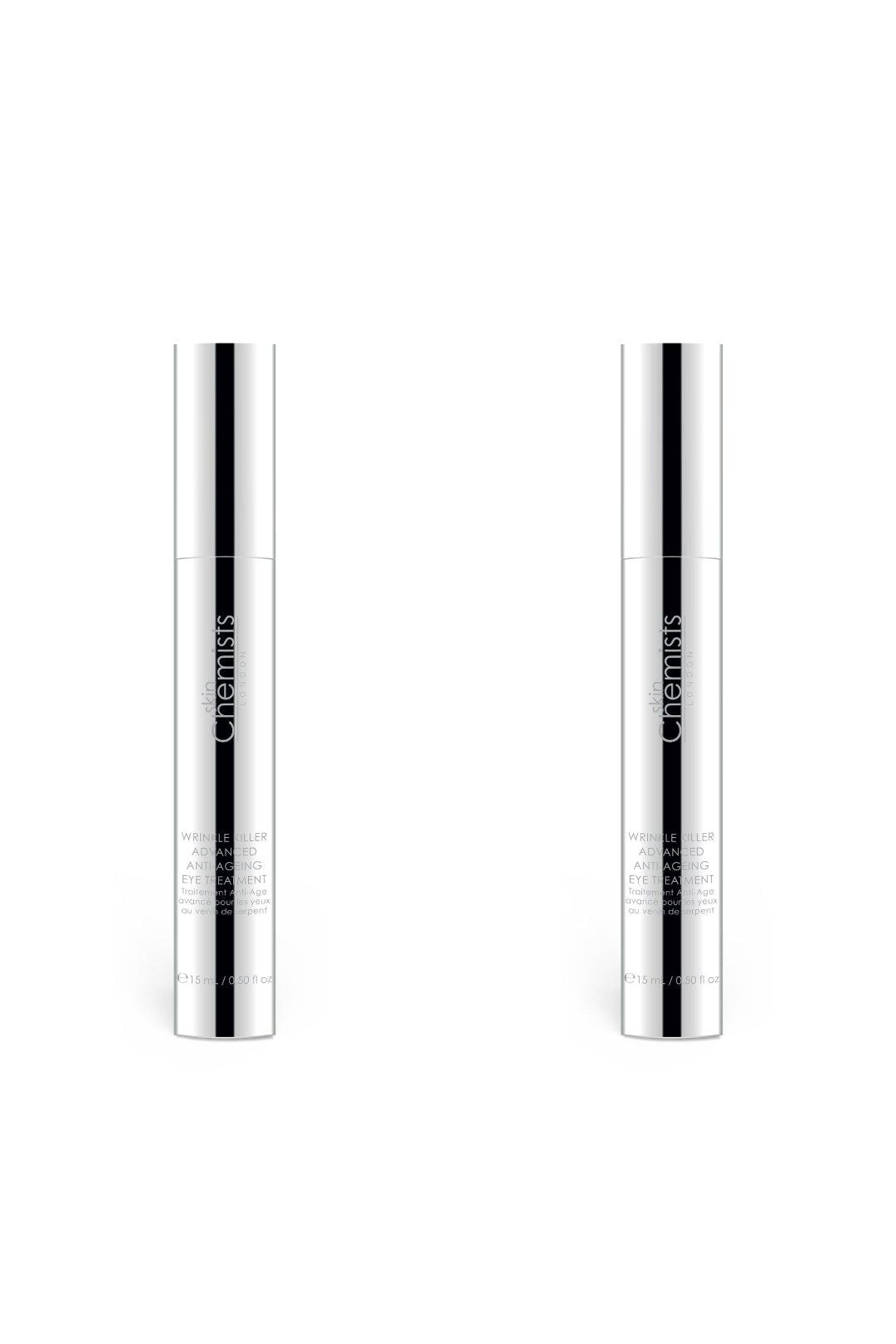 skinChemists professional skinChemists Wrinkle Killer Anti-Aging Eye Treatment 15ml x 2 Duo Set image 1