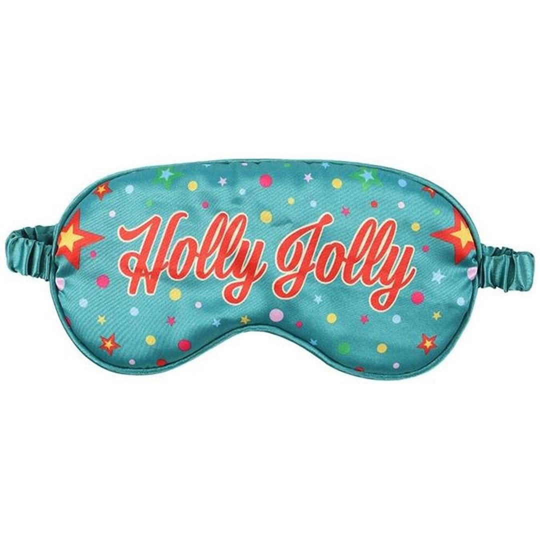 KDMD Holly Jolly Satin Sleep Mask image 2