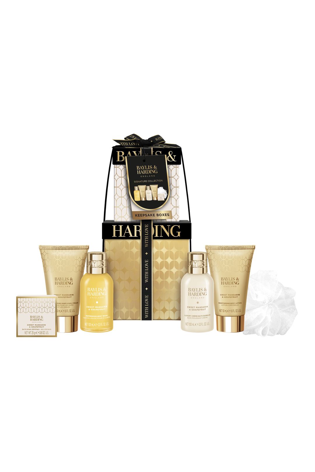 Baylis & Harding Sweet Mandarin & Grapefruit Luxury Pamper Present Gift Set Multi image 3