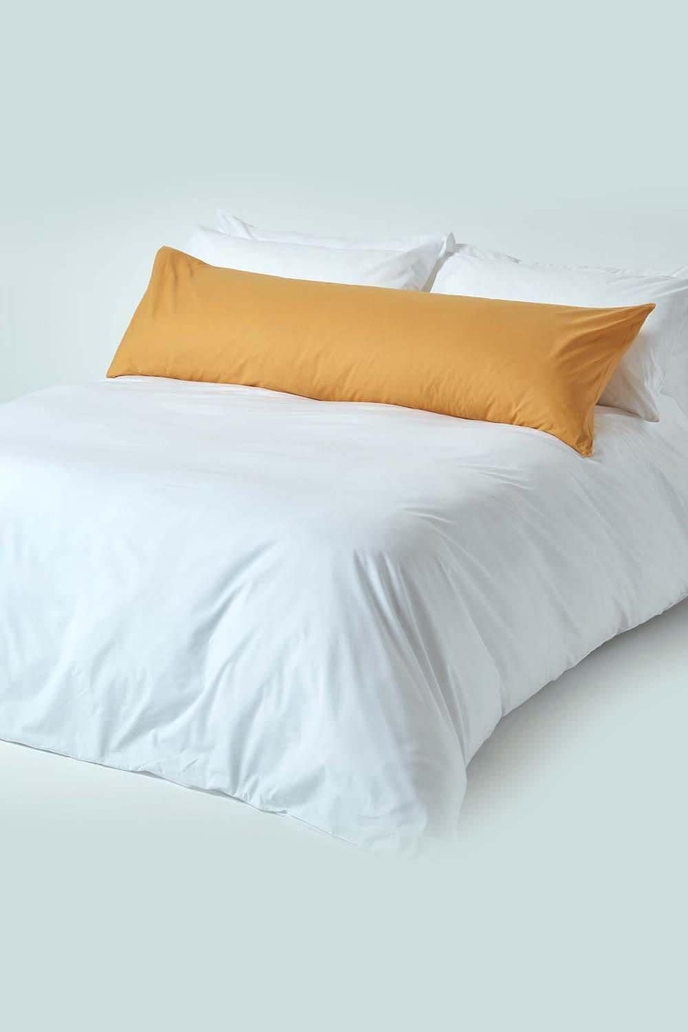 Homescapes Egyptian Cotton Housewife Body Pillowcase 200 TC image 2