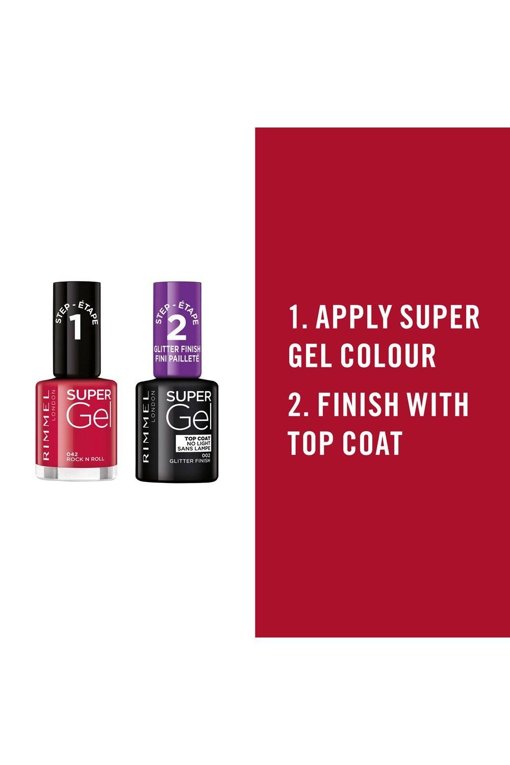 Rimmel London Super Gel Nail Polish 42 Rock N Roll image 4
