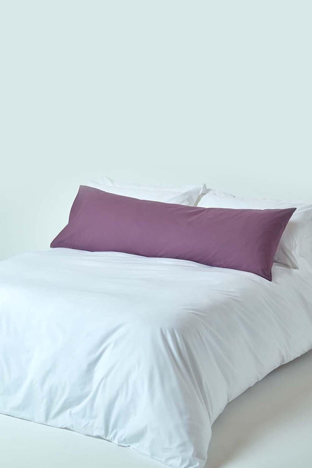 Homescapes Egyptian Cotton Housewife Body Pillowcase 200 TC image 2