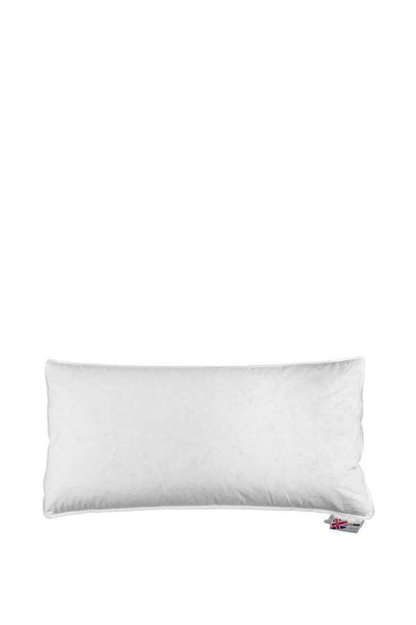Homescapes Duck Feather Euro Continental Pillow - 40cm x 80cm (16"x32")