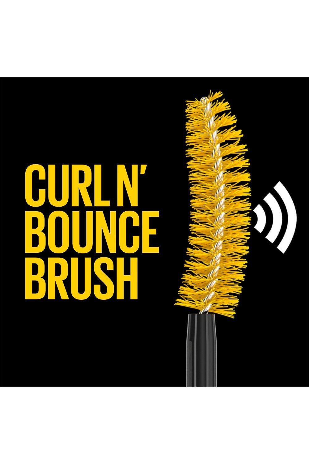 Maybelline Colossal Curl Bounce Mascara, Big Bouncy Curl Volume, Up To 24 Hour Wear Very Black image 7