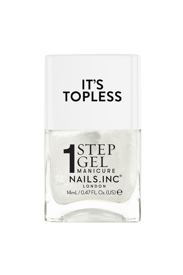 Nails Inc Topless Nail Varnish 14ml Sydney