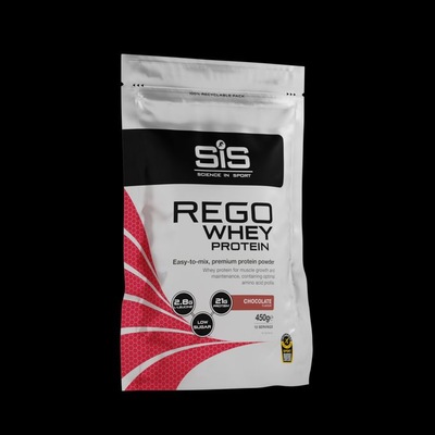 Science in Sport REGO Whey Protein Powder - 22g Protein with BCAA Amino Acids - Chocolate - 450g